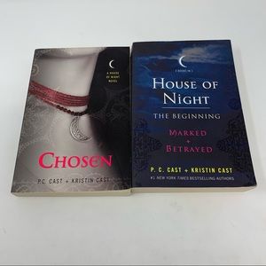 House of Night Books 1-3 Marked Betrayed and Chosen by P.C. and Kristin Cast